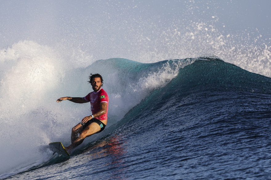 Ολυμπιακοί Αγώνες 2024: Ο... ιπτάμενος Γκαμπριέλ Μεδίνα χάρισε μία από τις πιο εντυπωσιακές φωτογραφίες των Αγώνων