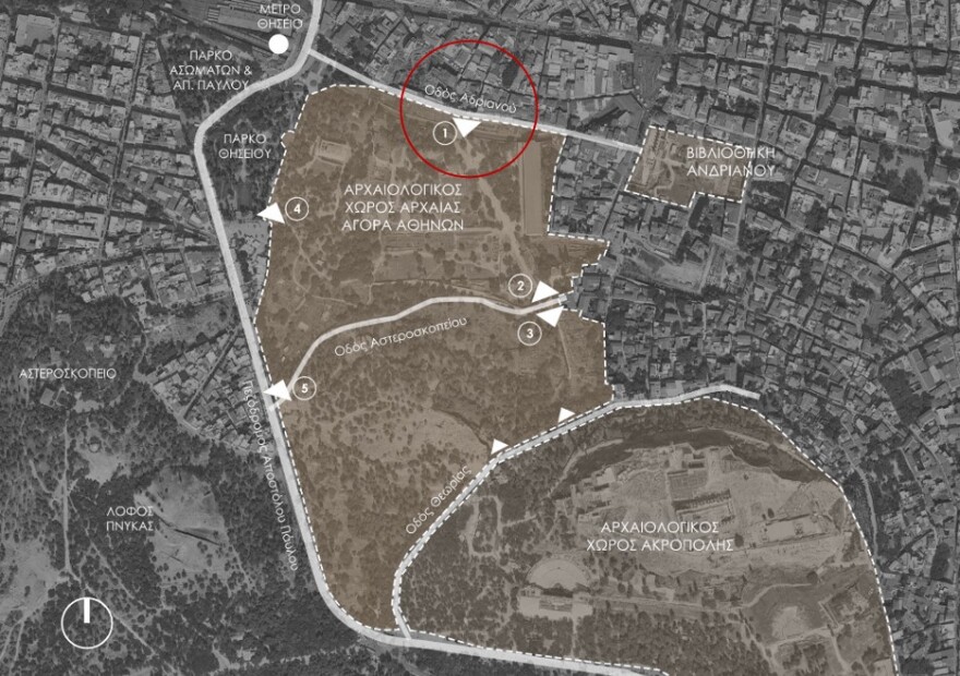 Αρχαία Αγορά: Έτσι θα γίνει ο αρχαιολογικός χώρος, με κιόσκια και γέφυρες για ΑμεΑ