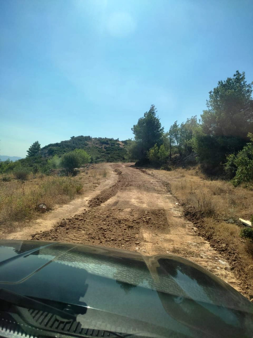 Νέες αντιπυρικές ζώνες άνοιξε στον Μαραθώνα η Πολιτική Προστασία - Δείτε φωτογραφίες 