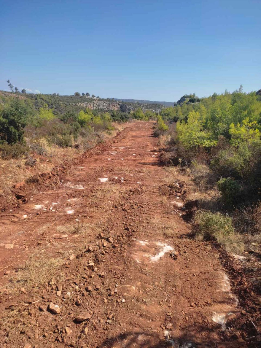 Νέες αντιπυρικές ζώνες άνοιξε στον Μαραθώνα η Πολιτική Προστασία - Δείτε φωτογραφίες 