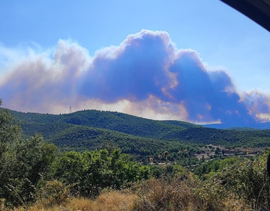 Ολονύχτια μάχη με τις φλόγες σε Εύβοια και Ρέθυμνο - Δείτε βίντεο και φωτογραφίες
