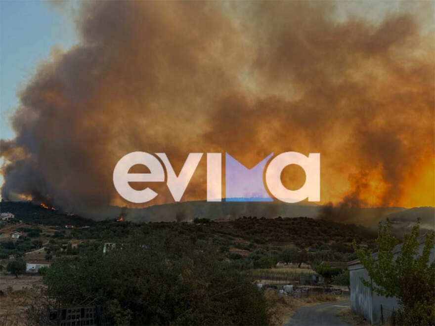 Χωρίς ενεργό μέτωπο η φωτιά στην Εύβοια - Μάχη με τις διάσπαρτες εστίες