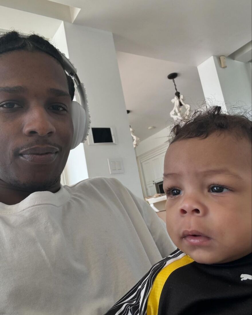 Asap Rocky: Η τρυφερή ανάρτηση για τα πρώτα γενέθλια του δεύτερου γιου του με τη Ριάνα