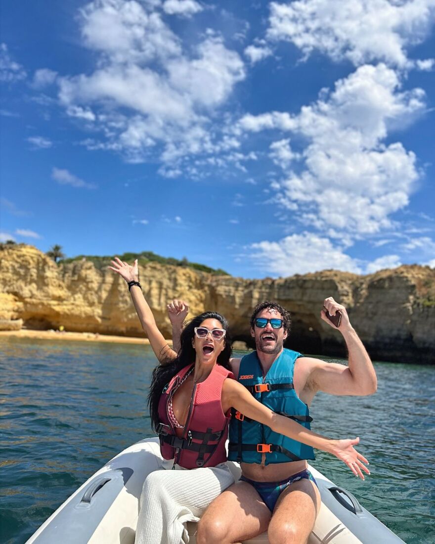 Νικόλ Σέρζινγκερ: Χαλαρώνει σε σκάφος