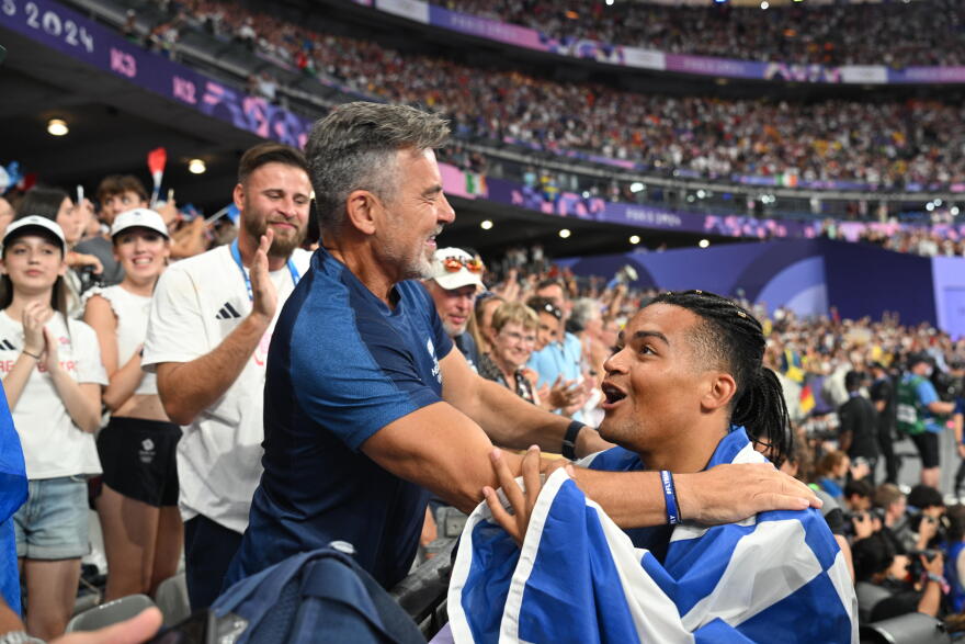 Συγκίνηση Καραλή για την κατάκτηση του μεταλλίου: «Σκέφτομαι τι έχω περάσει, αυτά με έκαναν δυνατό» 