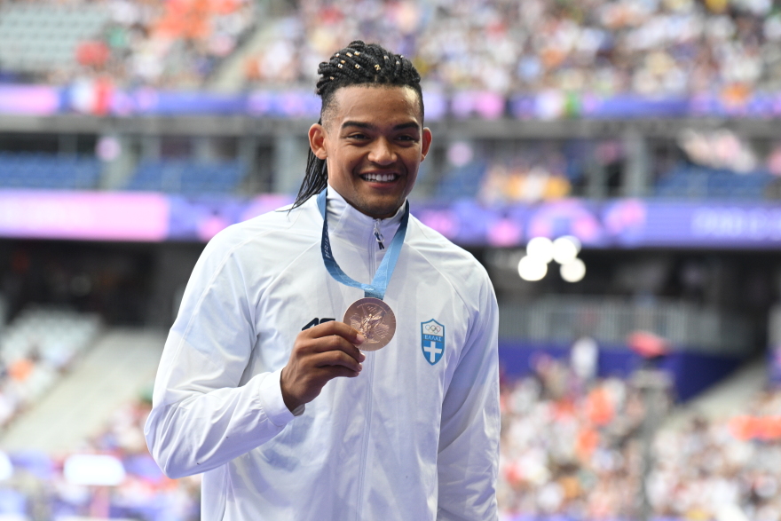 Ολυμπιακοί Αγώνες 2024: Η απονομή του χάλκινου μεταλλίου στον Εμμανουήλ Καραλή - Βίντεο, φωτογραφίες 