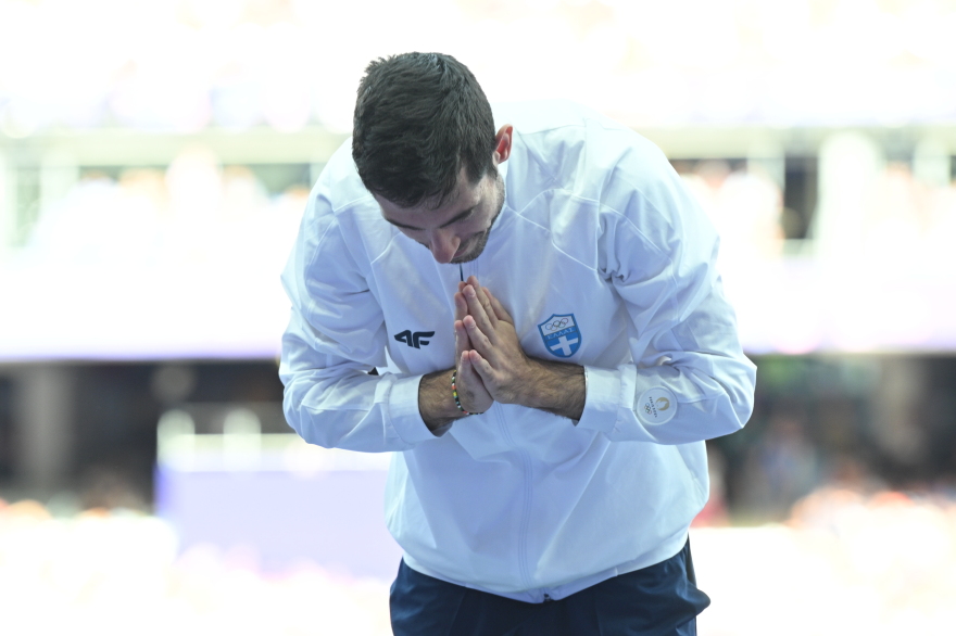 Ολυμπιακοί Αγώνες 2024: Ο Εθνικός Ύμνος  στο Stade de France - Το 2ο χρυσό Ολυμπιακό μετάλλιο στο στήθος του Τεντόγλου - Βίντεο, φωτογραφίες