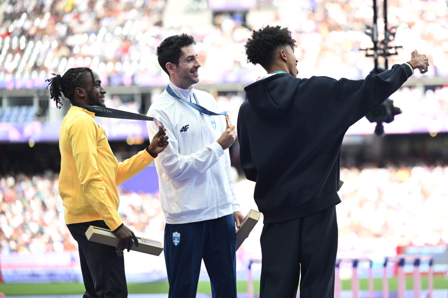 Ολυμπιακοί Αγώνες 2024: Ο Εθνικός Ύμνος  στο Stade de France - Το 2ο χρυσό Ολυμπιακό μετάλλιο στο στήθος του Τεντόγλου - Βίντεο, φωτογραφίες