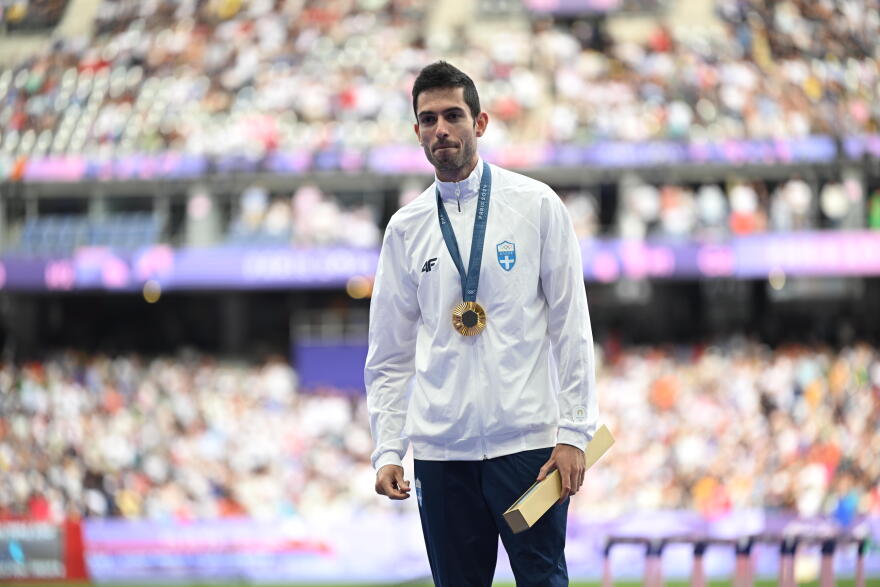 Ολυμπιακοί Αγώνες 2024: Ο Εθνικός Ύμνος  στο Stade de France - Το 2ο χρυσό Ολυμπιακό μετάλλιο στο στήθος του Τεντόγλου - Βίντεο, φωτογραφίες