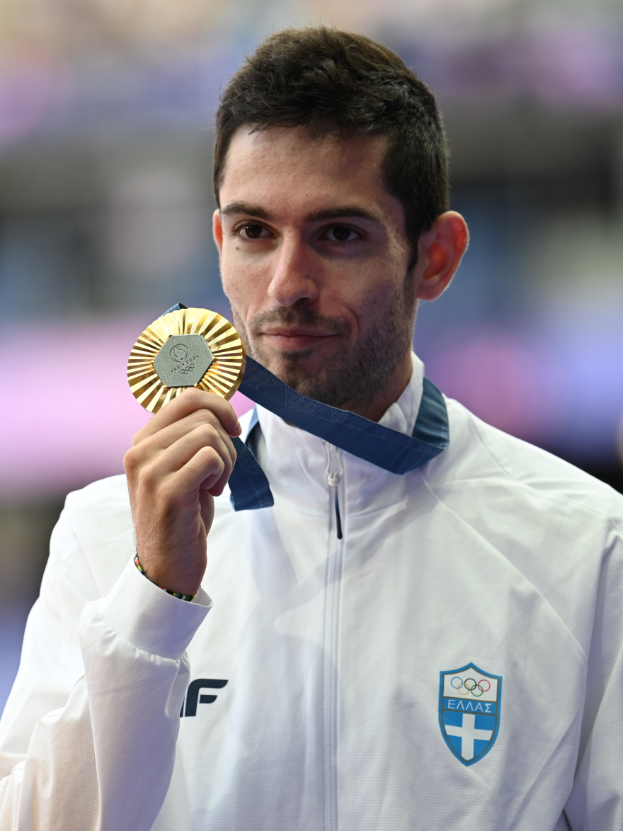 Ολυμπιακοί Αγώνες 2024: Ο Εθνικός Ύμνος  στο Stade de France - Το 2ο χρυσό Ολυμπιακό μετάλλιο στο στήθος του Τεντόγλου - Βίντεο, φωτογραφίες