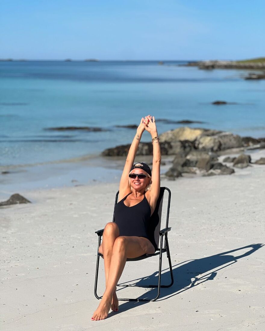 Χριστίνα Κοντοβά: Το φωτογραφικό άλμπουμ από τις διακοπές της στη Νορβηγία