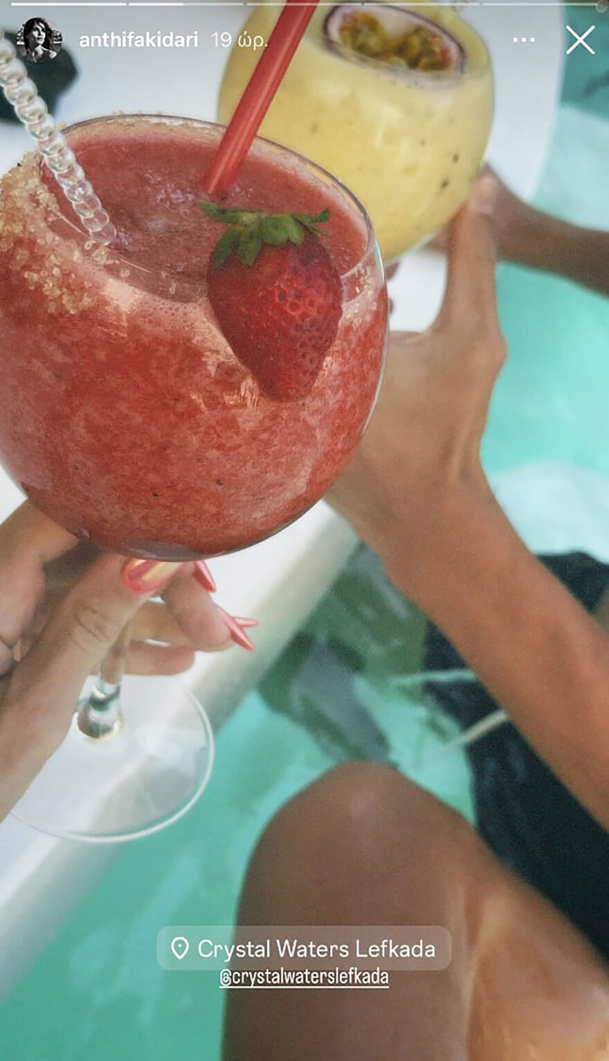 Ανθή Φακιδάρη: Η διεθνής Ελληνίδα του μόντελινγκ κάνει διακοπές στη Λευκάδα