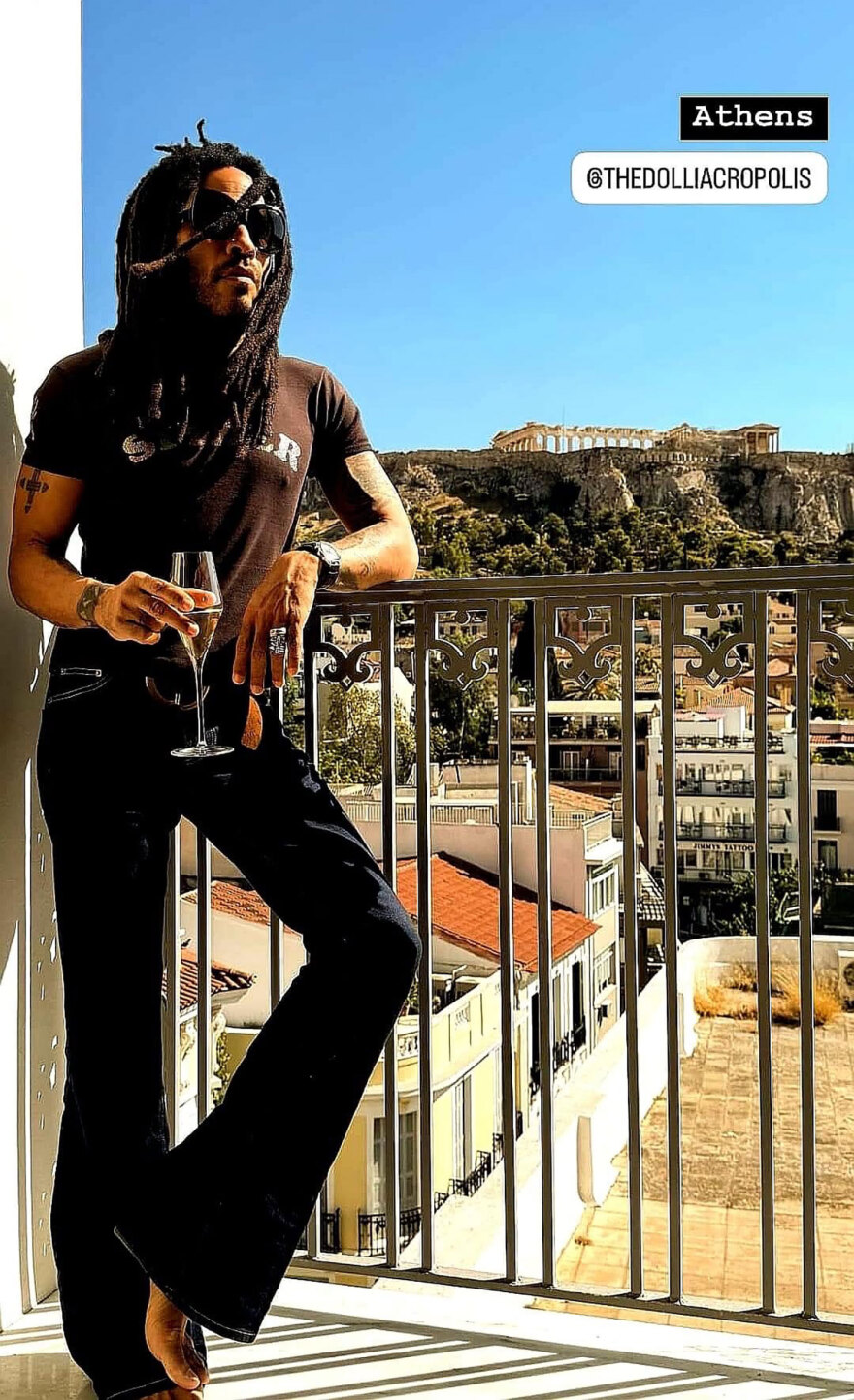 Αποθέωση για τον Λένι Κράβιτς στην Αθήνα