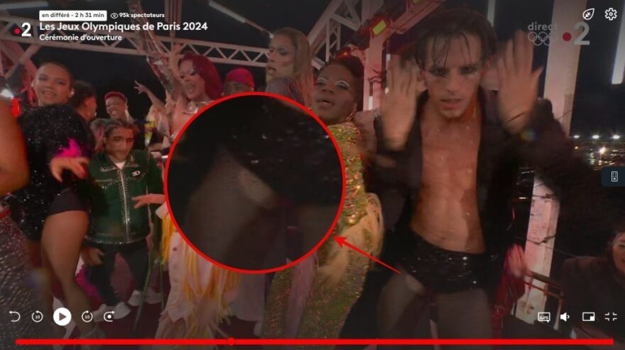 Oλυμπιακοί Αγώνες 2024: Όχι, δεν φάνηκαν τα γεννητικά όργανα χορευτή στην τελετή έναρξης στο Παρίσι