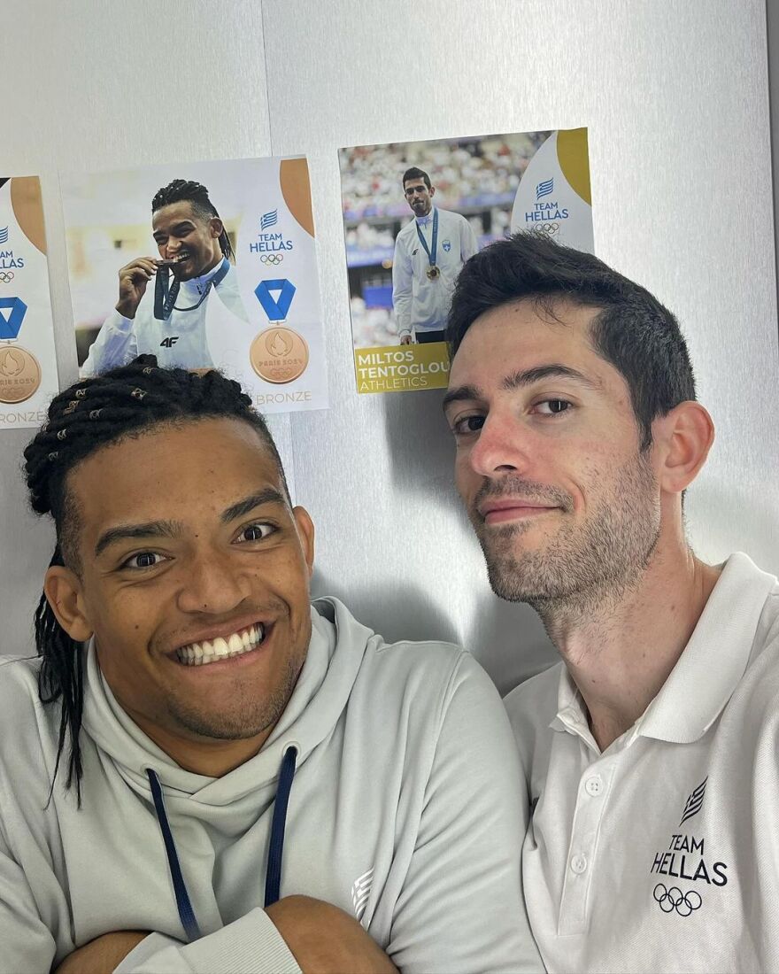 Μίλτος Τεντόγλου - Εμμανουήλ Καραλής: Παίζουν με μετάλλιά των Ολυμπιακών Αγώνων - «Αν τα ενώσετε δίνουν υπερδύναμη;»
