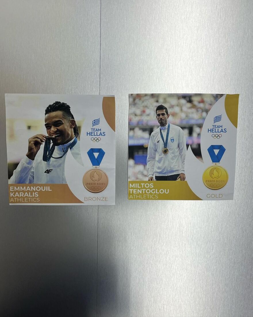 Μίλτος Τεντόγλου - Εμμανουήλ Καραλής: Παίζουν με μετάλλιά των Ολυμπιακών Αγώνων - «Αν τα ενώσετε δίνουν υπερδύναμη;»