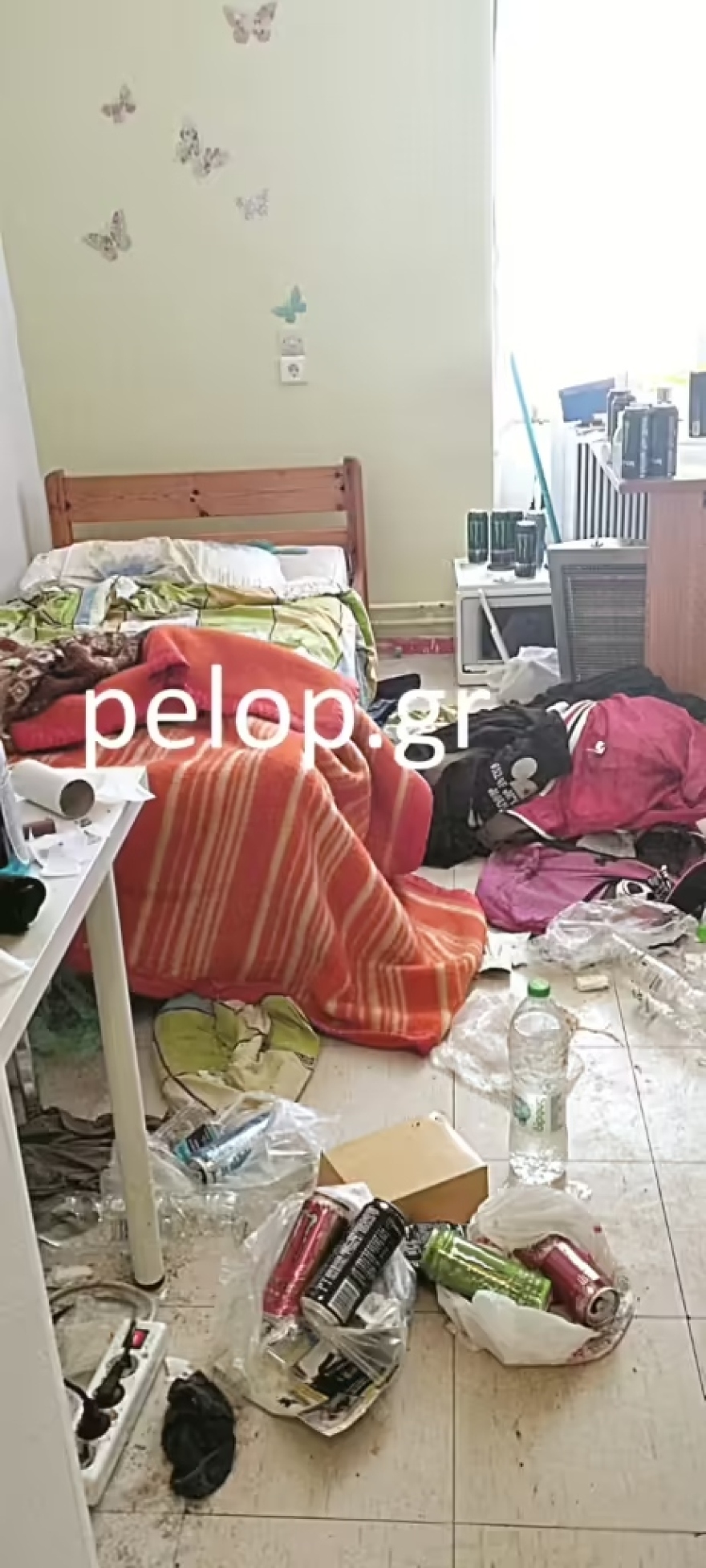 Πανεπιστήμιο Πατρών: Ζημιές και σκουπίδια σε πολλά δωμάτια της φοιτητικής εστίας, δείτε φωτογραφίες