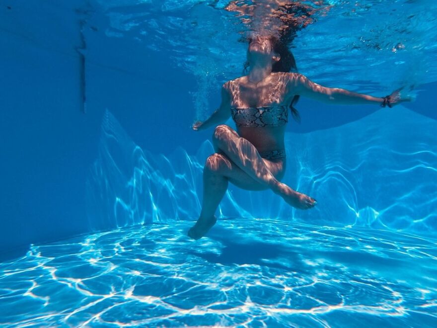 Μάρθα Λαμπίρη Φεντόρουφ: Τα στιγμιότυπα μέσα στο νερό