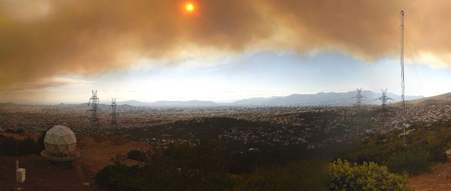 Φωτιά στον Βαρνάβα: Ο καπνός κάλυψε απόσταση 100 χιλιομέτρων - Δείτε δορυφορική εικόνα