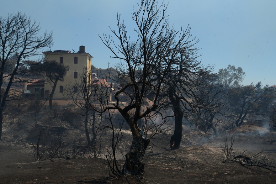 Φωτιά στην Αττική: Καταστράφηκαν σπίτια, επιχειρήσεις και περιουσίες σε Βριλήσσια, Πεντέλη, Χαλάνδρι - Βίντεο και φωτογραφίες