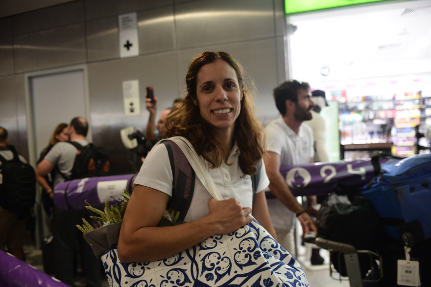 Ολυμπιακοί Αγώνες 2024: Επέστρεψε η Ολυμπιακή ομάδα - Τα φώτα σε Καραλή και Τεντόγλου - Δείτε βίντεο, φωτογραφίες 