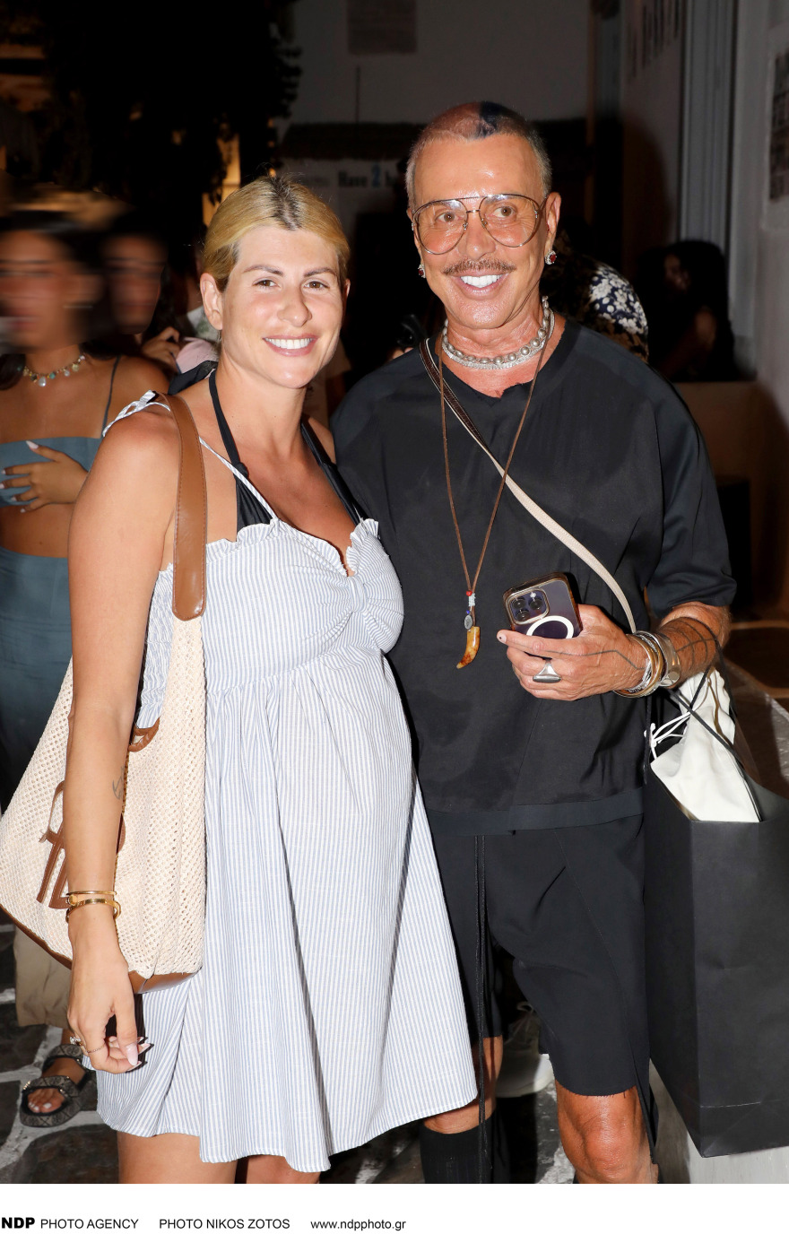 Ευρυδίκη Παπαδοπούλου: Φωτογραφίες από τις βόλτες της στα Ματογιάννια στον 6ο μήνα της εγκυμοσύνης της