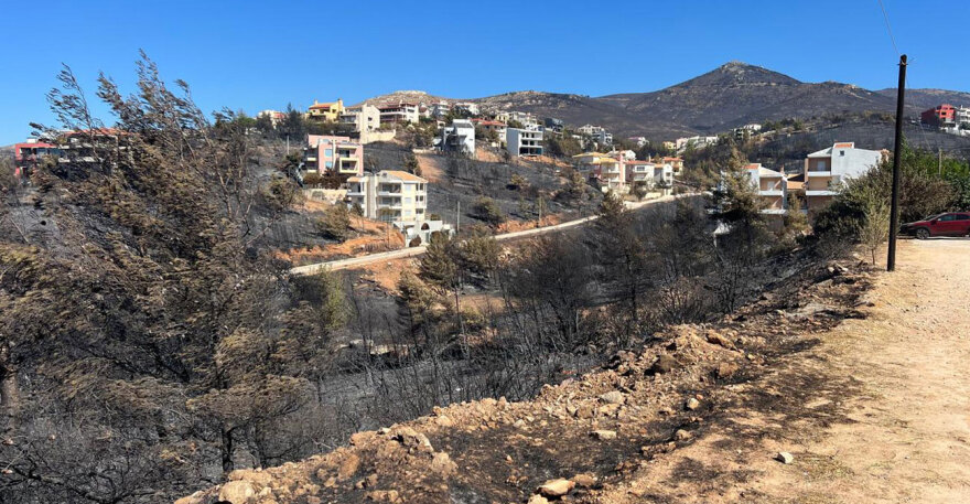 Φωτιά στην Αττική: Ο αγώνας της επόμενης μέρας για την αποκατάσταση στην Πεντέλη - Δείτε βίντεο και φωτογραφίες