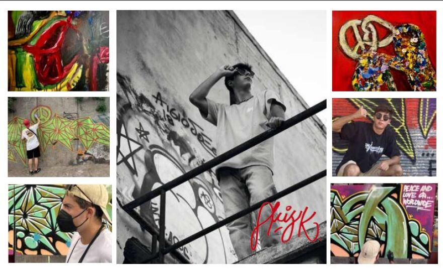 Ύδρα: Ένα γκράφιτι-μήνυμα για την Ειρήνη στον κόσμο