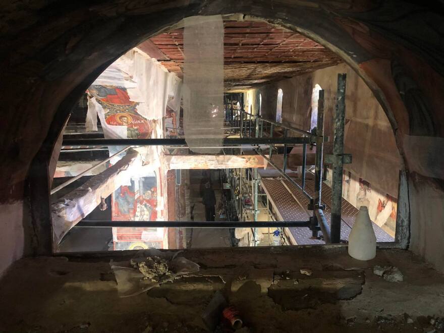 Ανοιχτός και πάλι για το κοινό ο ναός της Μεγάλης Παναγιάς στη Σαμαρίνα