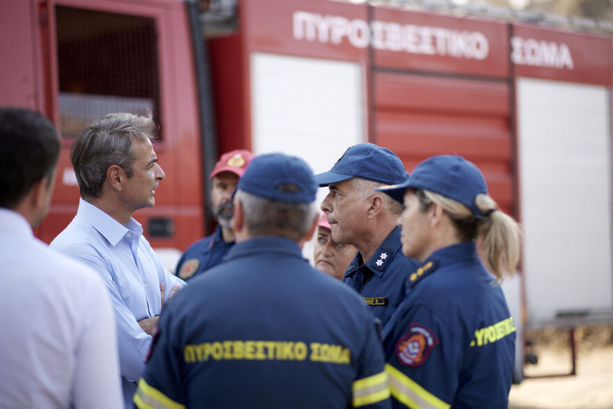 Μητσοτάκης από Πεντέλη: Θα προχωρήσουμε τα έργα πολύ γρήγορα για να προλάβουμε τυχόν πλημμύρες - Τα μέτρα για τους πληγέντες