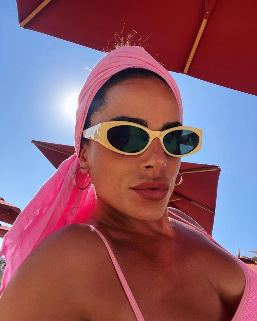 Μαρία Αντωνά: Κάνει ηλιοθεραπεία στη Μύκονο