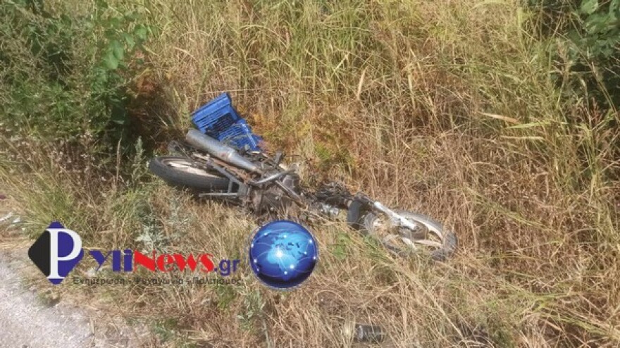 Θεσσαλία: Τροχαίο με νεκρό 80χρονο μοτοσικλετιστή  - Δείτε φωτογραφίες