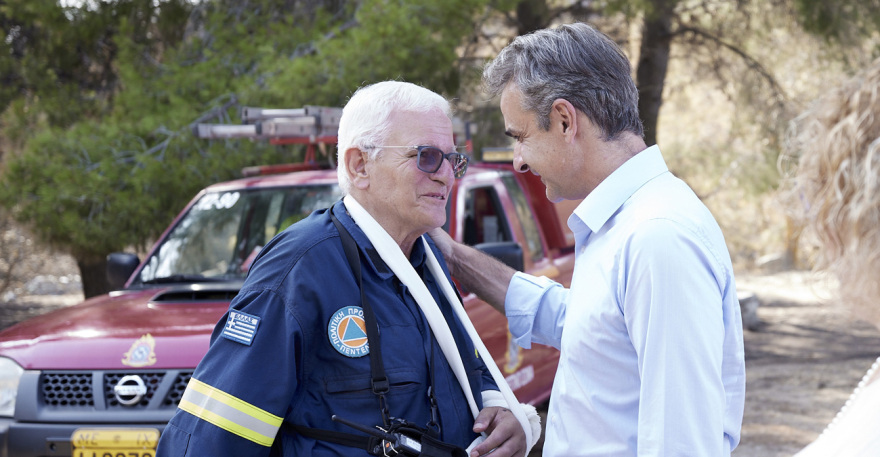 Μητσοτάκης από Πεντέλη: Θα προχωρήσουμε τα έργα πολύ γρήγορα για να προλάβουμε τυχόν πλημμύρες - Τα μέτρα για τους πληγέντες