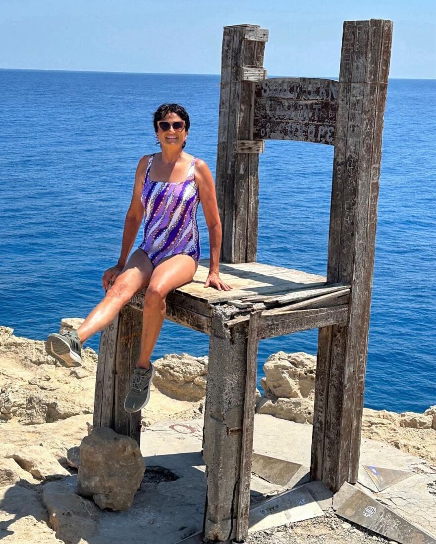 Άλκηστις Πρωτοψάλτη: Όμορφες στιγμές, ξέγνοιαστες, ανεξίτηλες, γράφει από τη Γαύδο