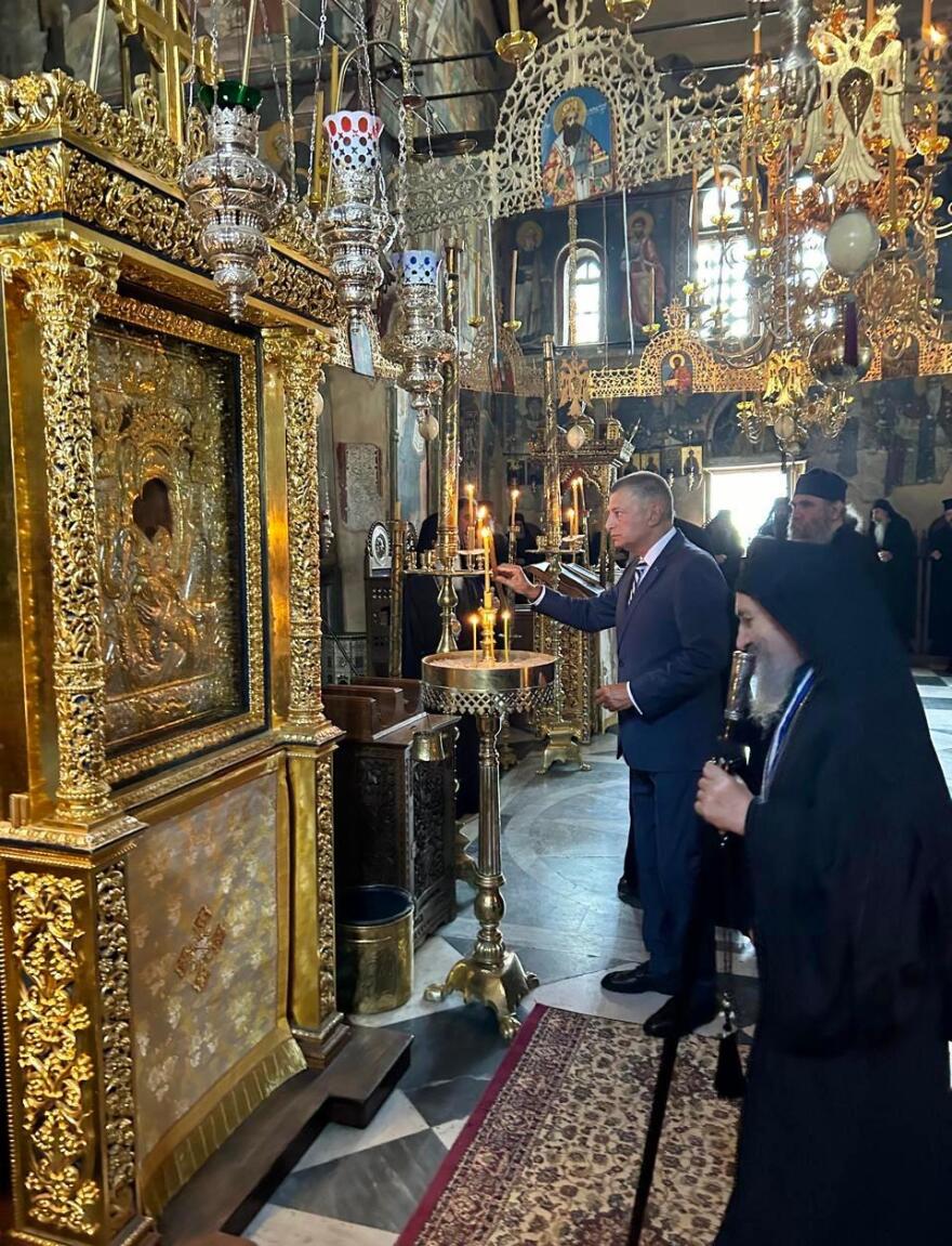 Άγιο Όρος: Ανέλαβε καθήκοντα διοικητή ο Αλκιβιάδης Στεφανής - Ένας στρατηγός για την ειρήνη στις Καρυές