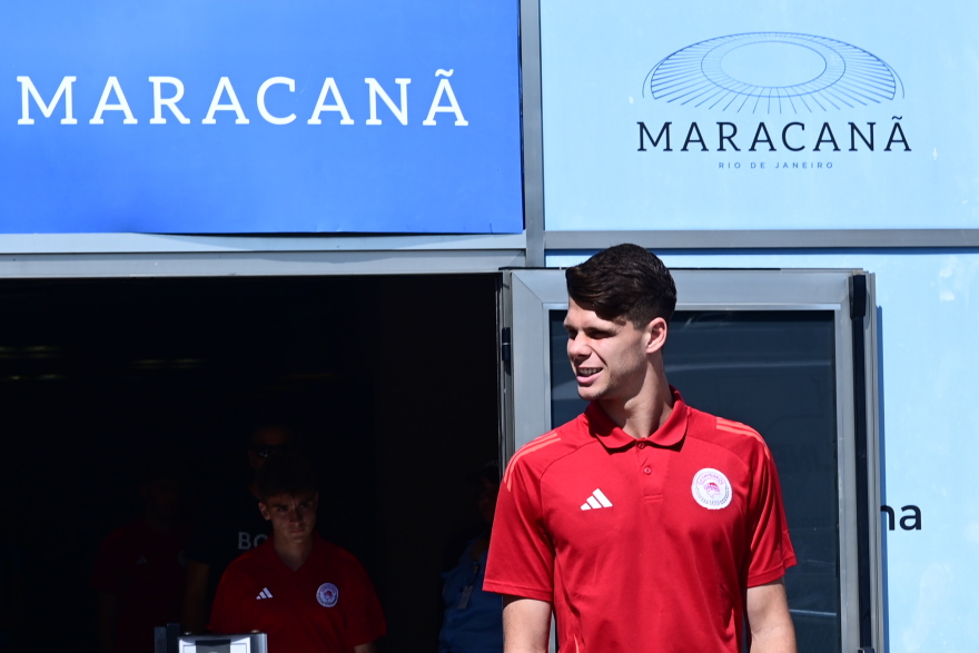 Ολυμπιακός: Οι Νέοι επισκέφτηκαν το θρυλικό Μαρακανά μια ημέρα πριν τον τελικό με τη Φλαμένγκο - Φωτογραφίες  