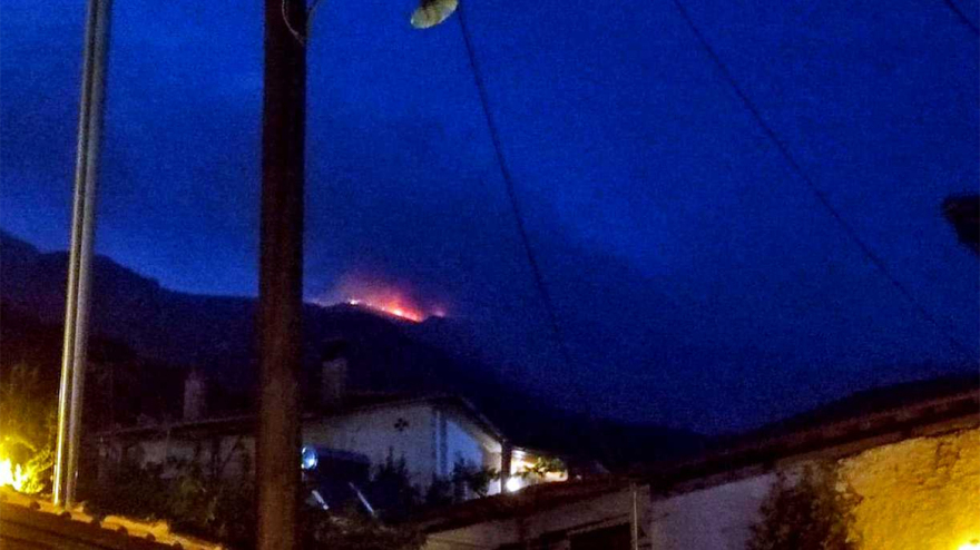 Φωτιά στο Παγγαίο Καβάλας: Ολονύχτια μάχη με διάσπαρτες εστίες  - Ενισχύθηκαν οι δυνάμεις