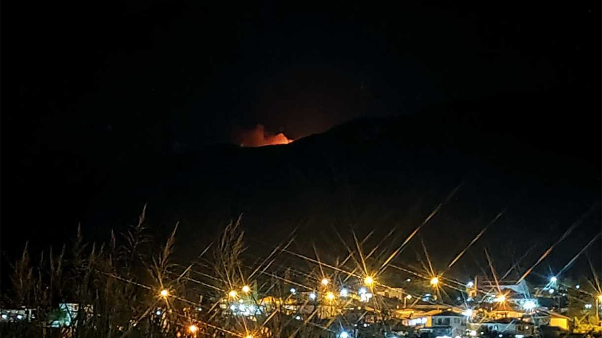 Φωτιά στο Παγγαίο Καβάλας: Ολονύχτια μάχη με διάσπαρτες εστίες  - Ενισχύθηκαν οι δυνάμεις