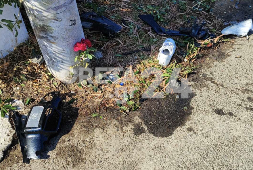 Θρήνος μετά το γλέντι στην Κρήτη: Νεκρός 33χρονος, «καρφώθηκε» σε τσιμεντένια κολώνα - Δείτε φωτογραφίες