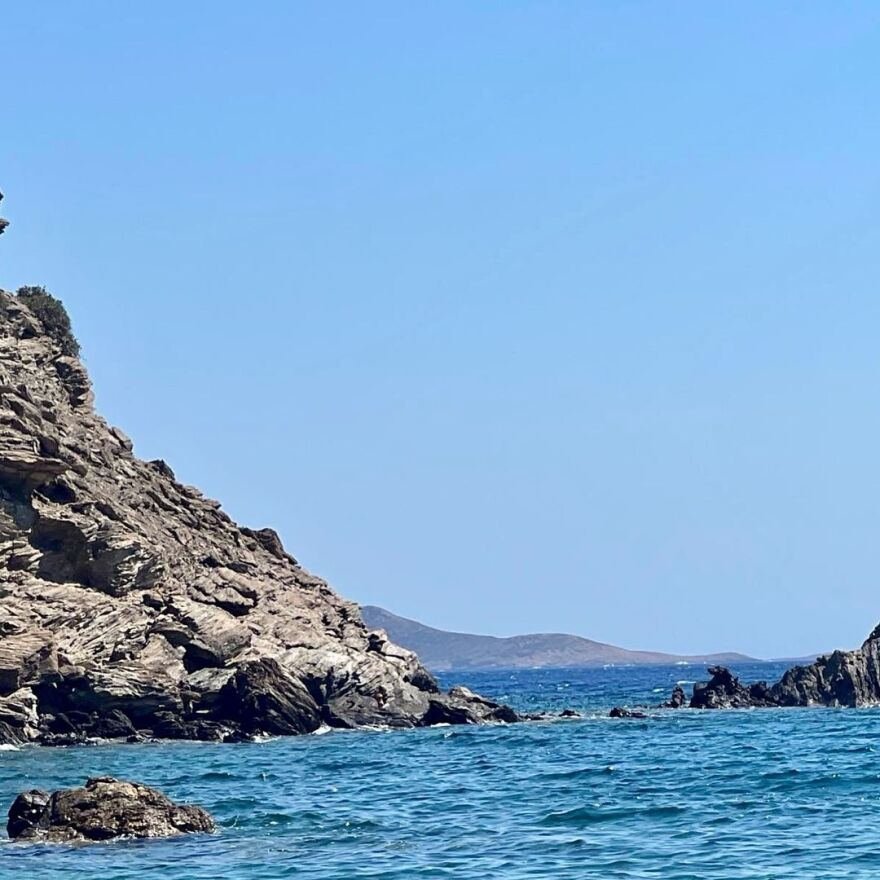 Ελεωνόρα Ζουγανέλη: Τα στιγμιότυπα από το ταξίδι της στους Λειψούς