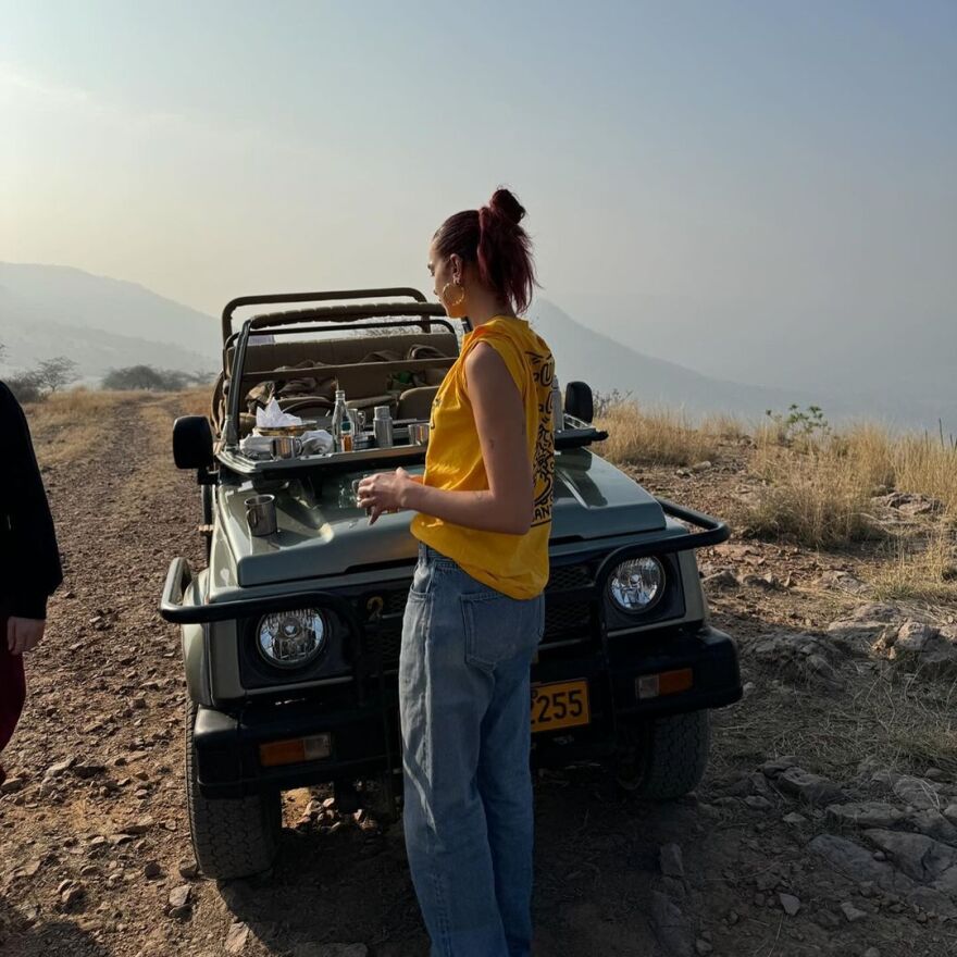 Ντούα Λίπα: Οι φωτογραφίες της στην Ινδία - Πόσο αγαπώ αυτό το μέρος, γράφει