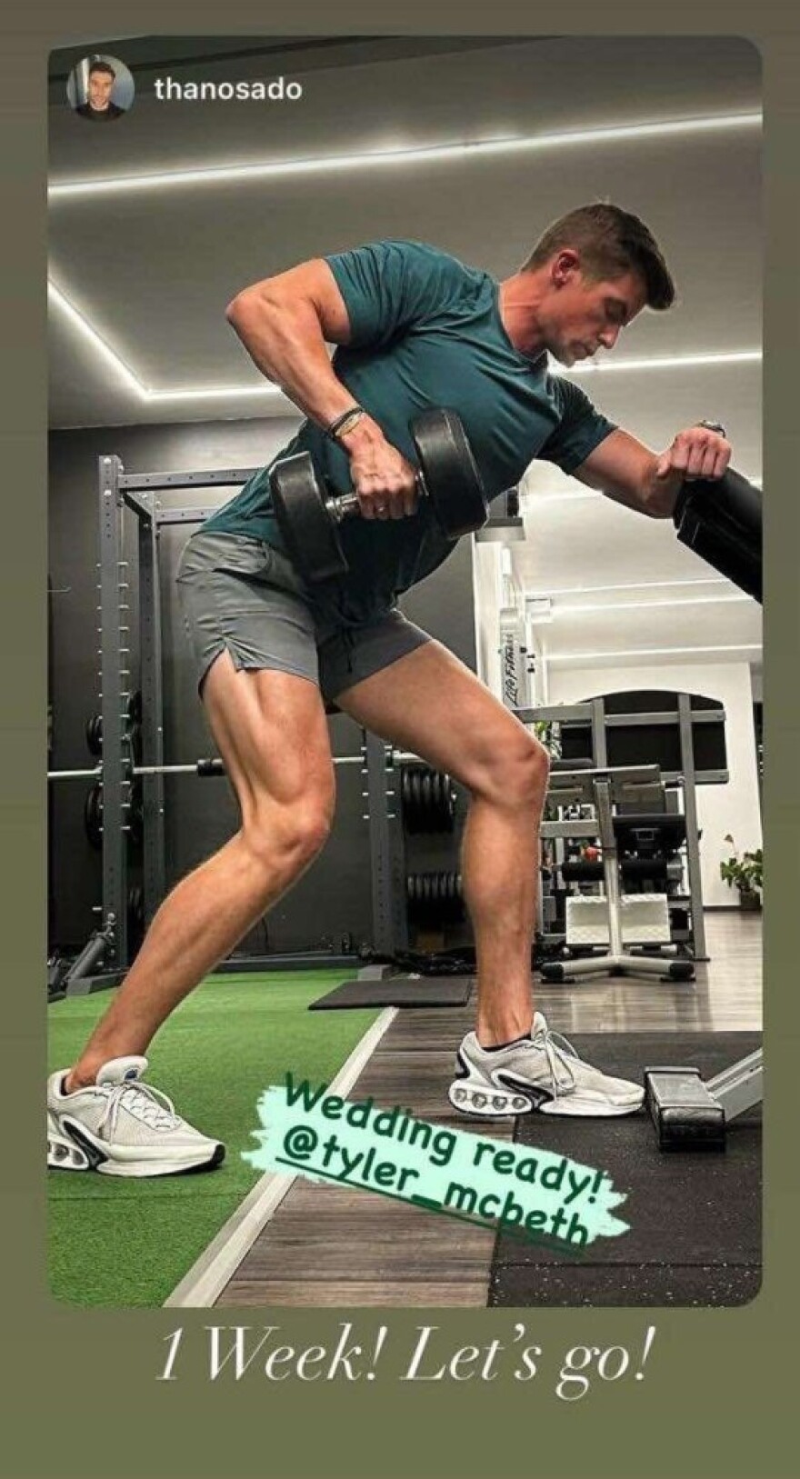 Τάιλερ Μάκμπεθ και Κασσελάκης γυμνάζονται μία εβδομάδα πριν τον γάμο στην Κρήτη - Δείτε φωτογραφίες