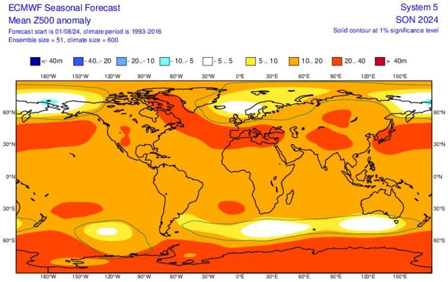 ΕΜΥ: Zεστό φθινόπωρο στην Ελλάδα «δείχνουν» τα προγνωστικά μοντέλα