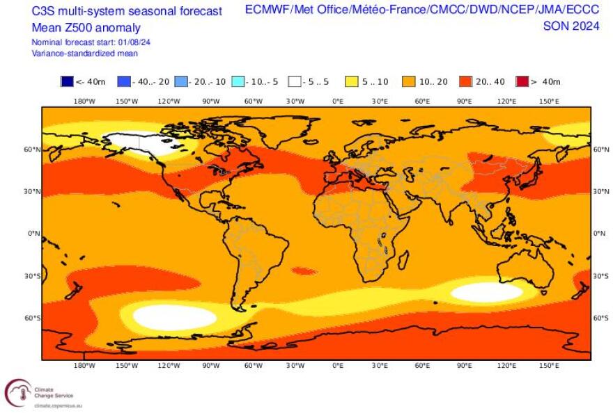 ΕΜΥ: Zεστό φθινόπωρο στην Ελλάδα «δείχνουν» τα προγνωστικά μοντέλα