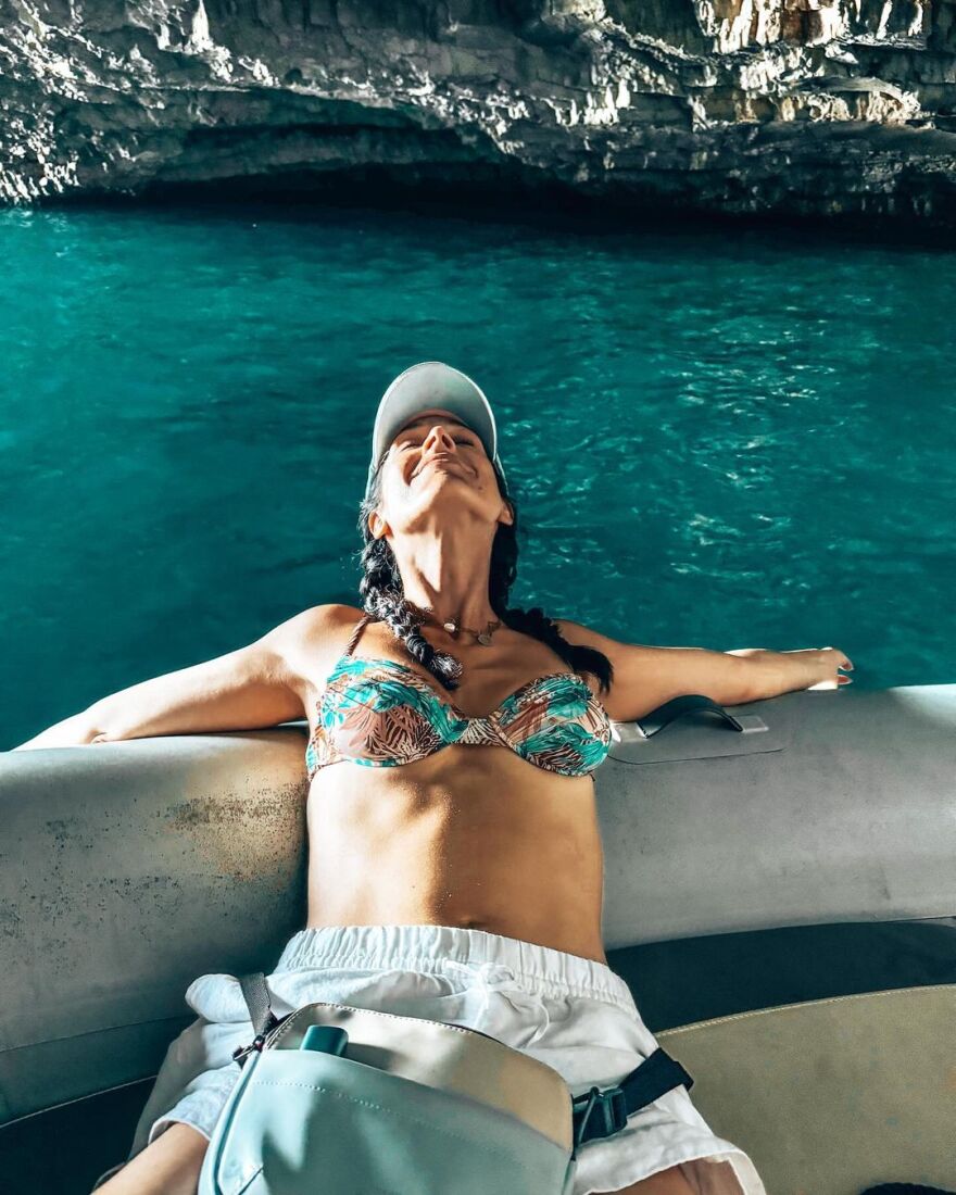 Ιωάννα Τριανταφυλλίδου: Οι φωτογραφίες της από τους Παξούς 