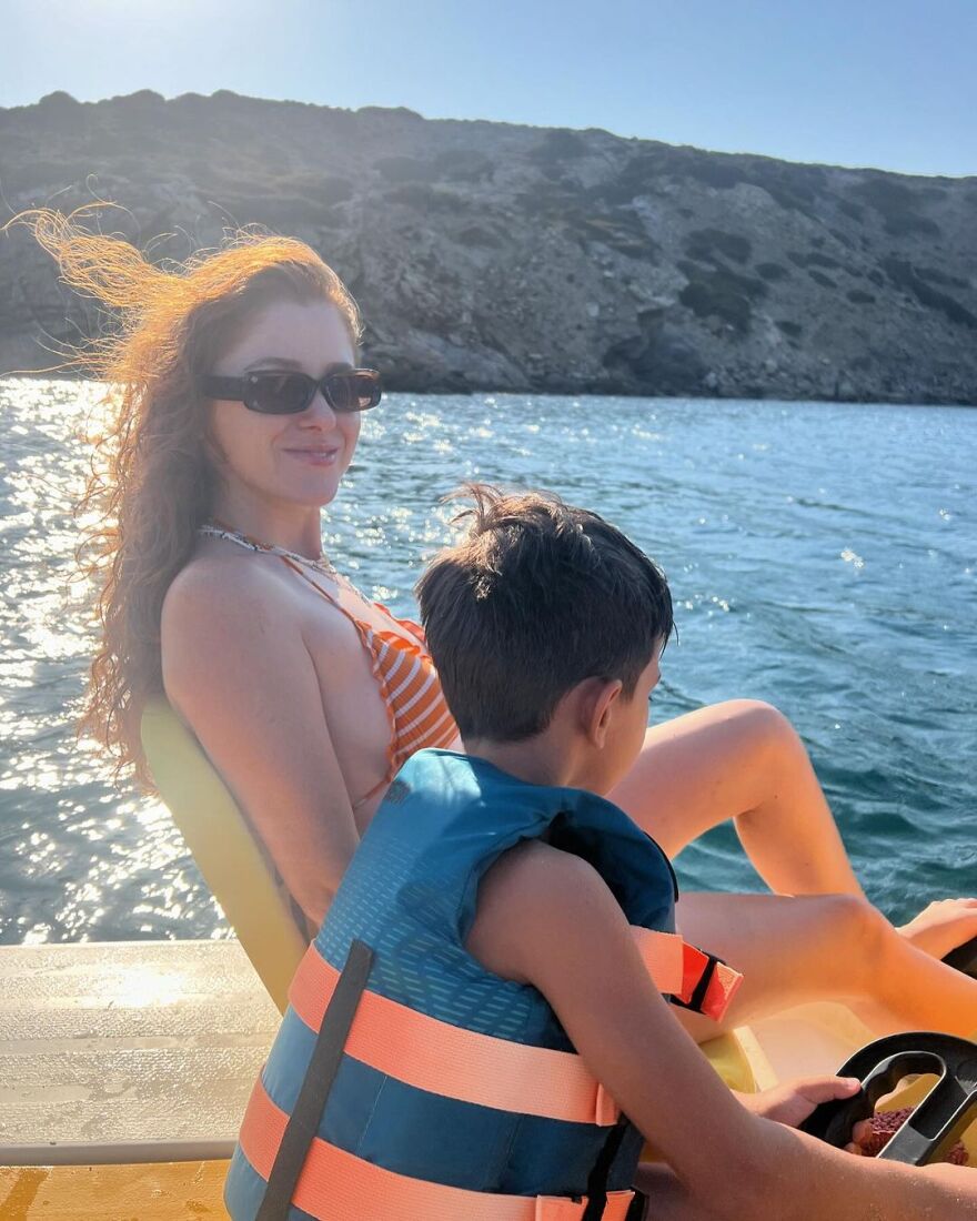 Κατερίνα Παπουτσάκη: Τα νέα στιγμιότυπα από τις διακοπές της στη Σητεία 