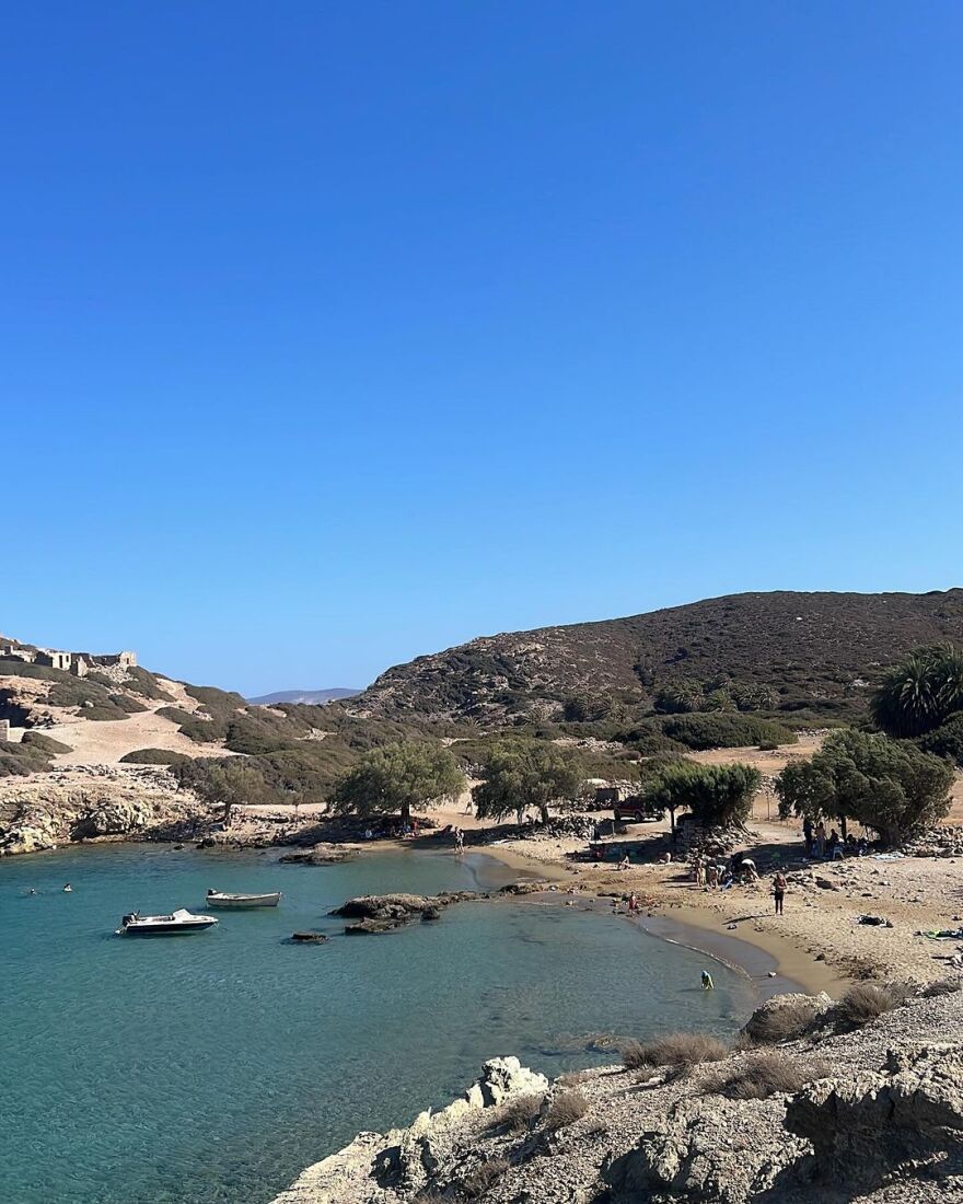 Κατερίνα Παπουτσάκη: Τα νέα στιγμιότυπα από τις διακοπές της στη Σητεία 