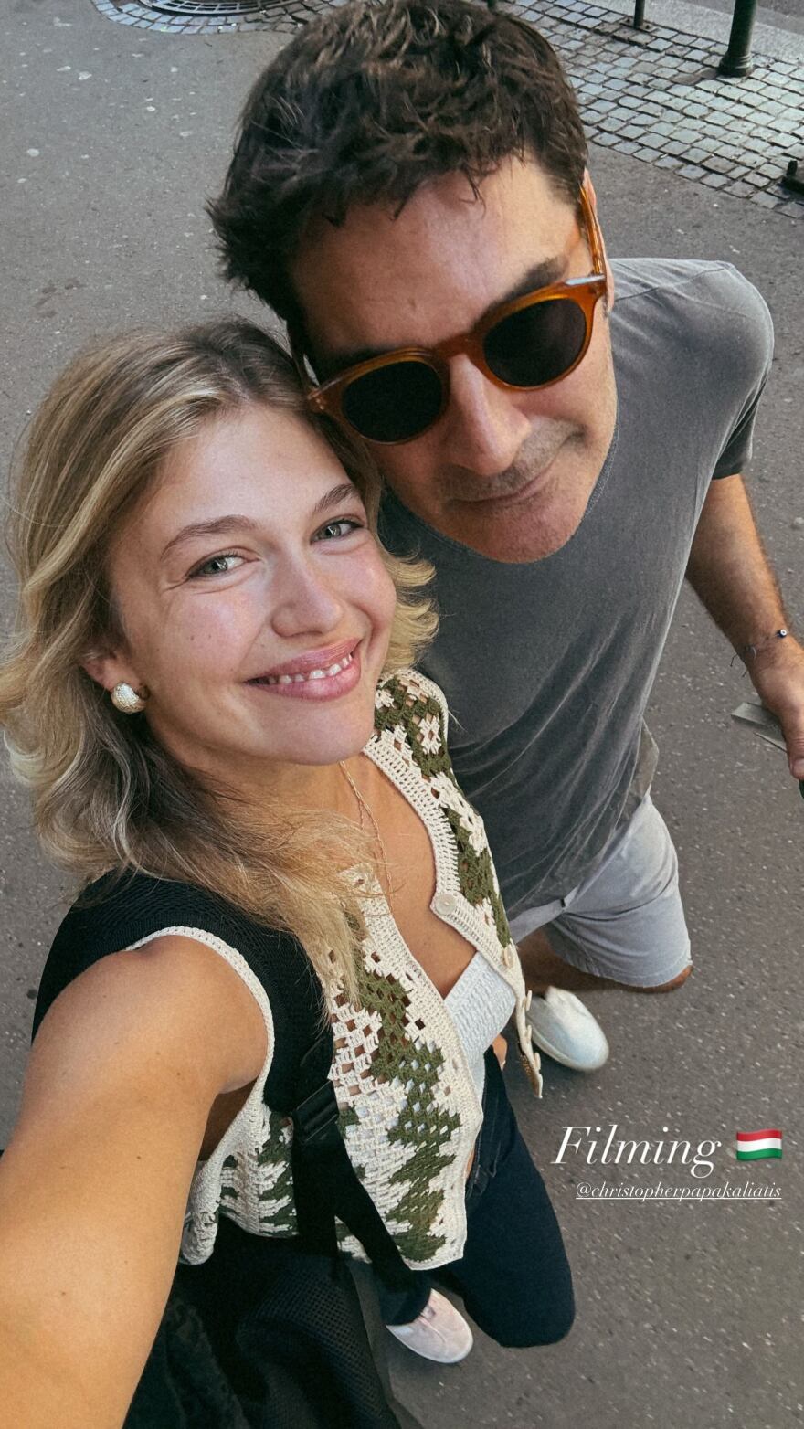 Maestro: Στη Βουδαπέστη η Κλέλια Ανδριολάτου και ο Χριστόφορος Παπακαλιάτης για τα γυρίσματα της σειράς