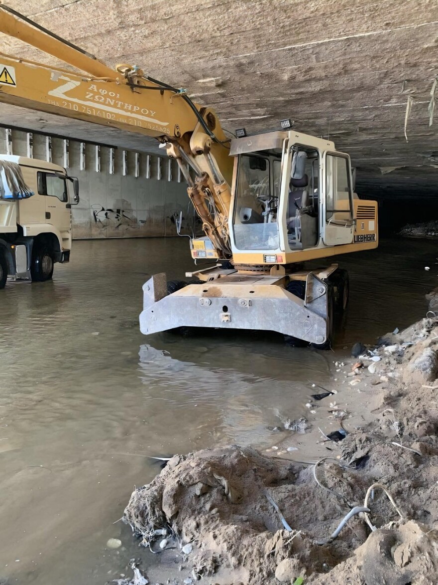 Χαρδαλιάς: Για πρώτη φορά μετά από δεκαετίες καθαρίζονται όλα τα υπόγεια τμήματα του Κηφισού