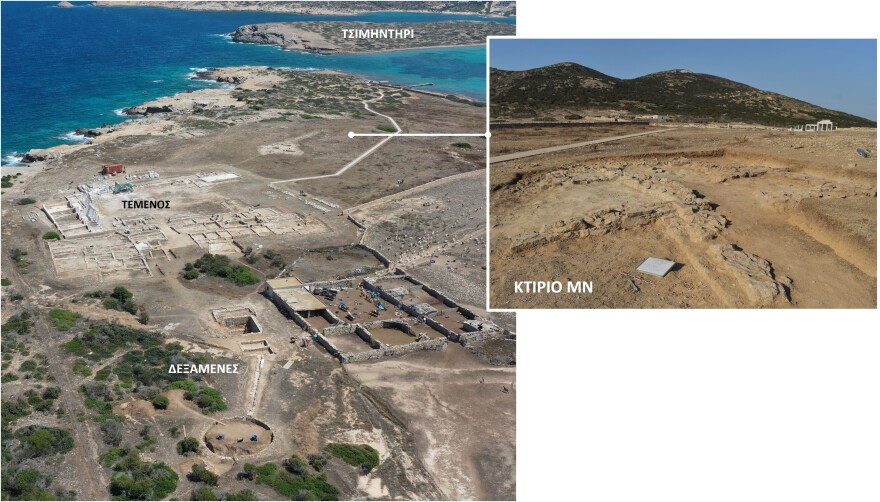 Δεσποτικό: Νέα ευρήματα στο Ιερό του Απόλλωνα στη Μάντρα και στο Τσιμηντήρι, δείτε φωτογραφίες